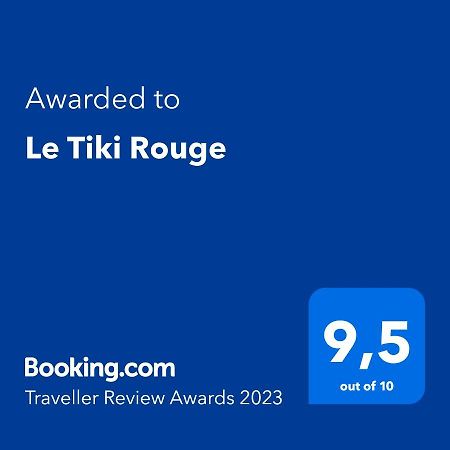 Vila Le Tiki Rouge Punaauia  Exteriér fotografie