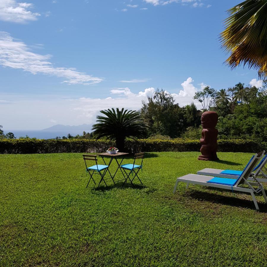 Vila Le Tiki Rouge Punaauia  Exteriér fotografie